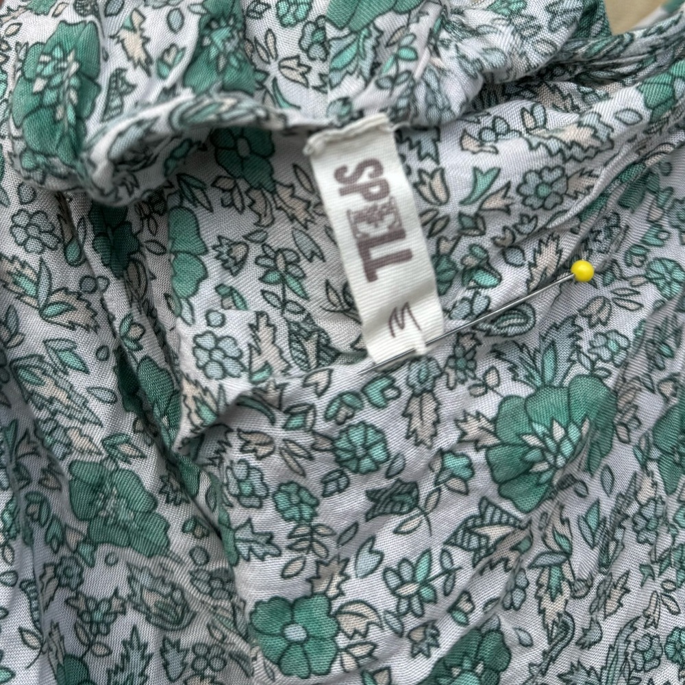 Spell Kombi Flutter Top In Sage - image 7